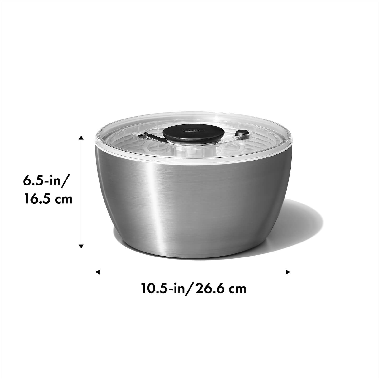 SteeL Salad Spinner specifications tab image one