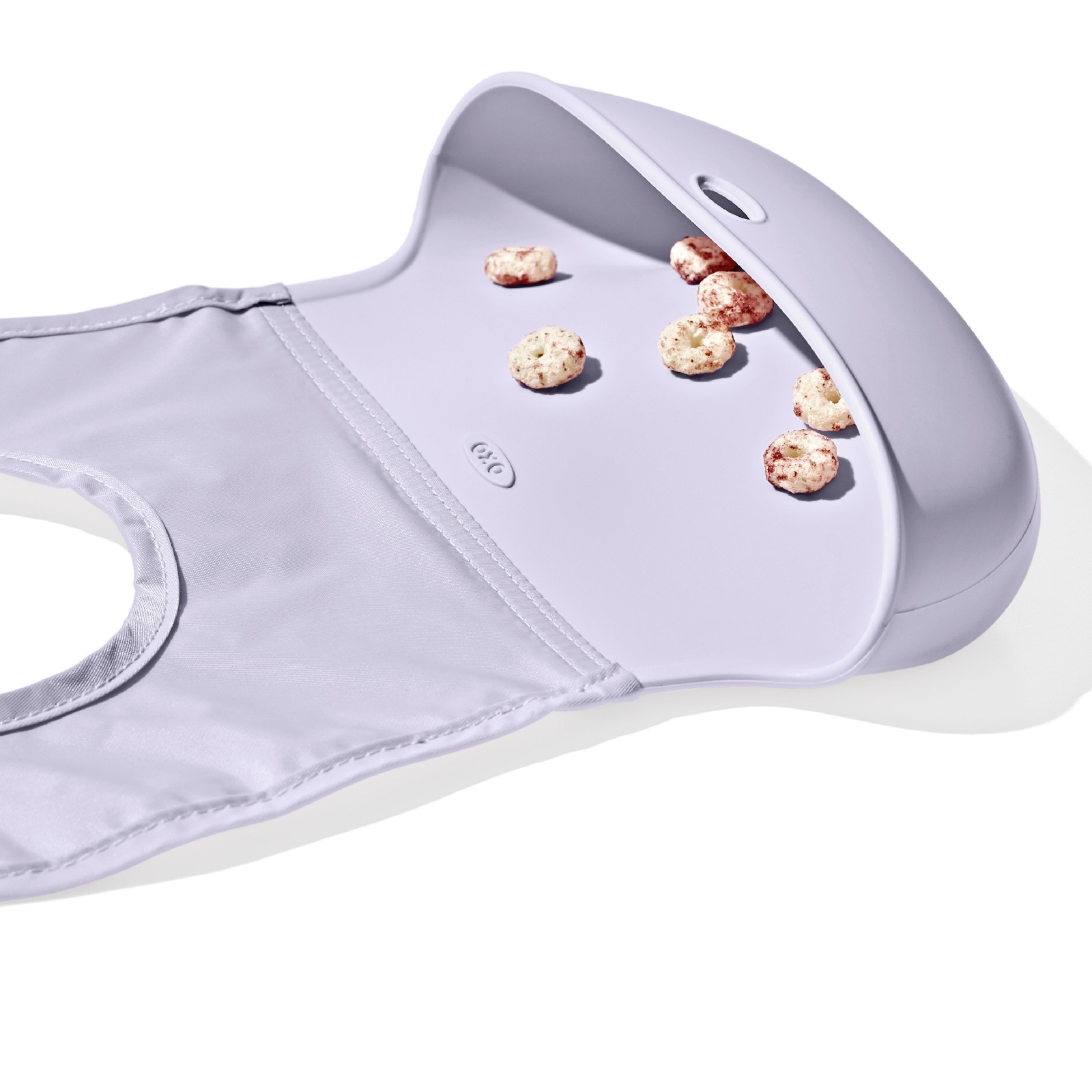 Roll-Up Bib - 2 Pack - Lilac And Opal details tab image.