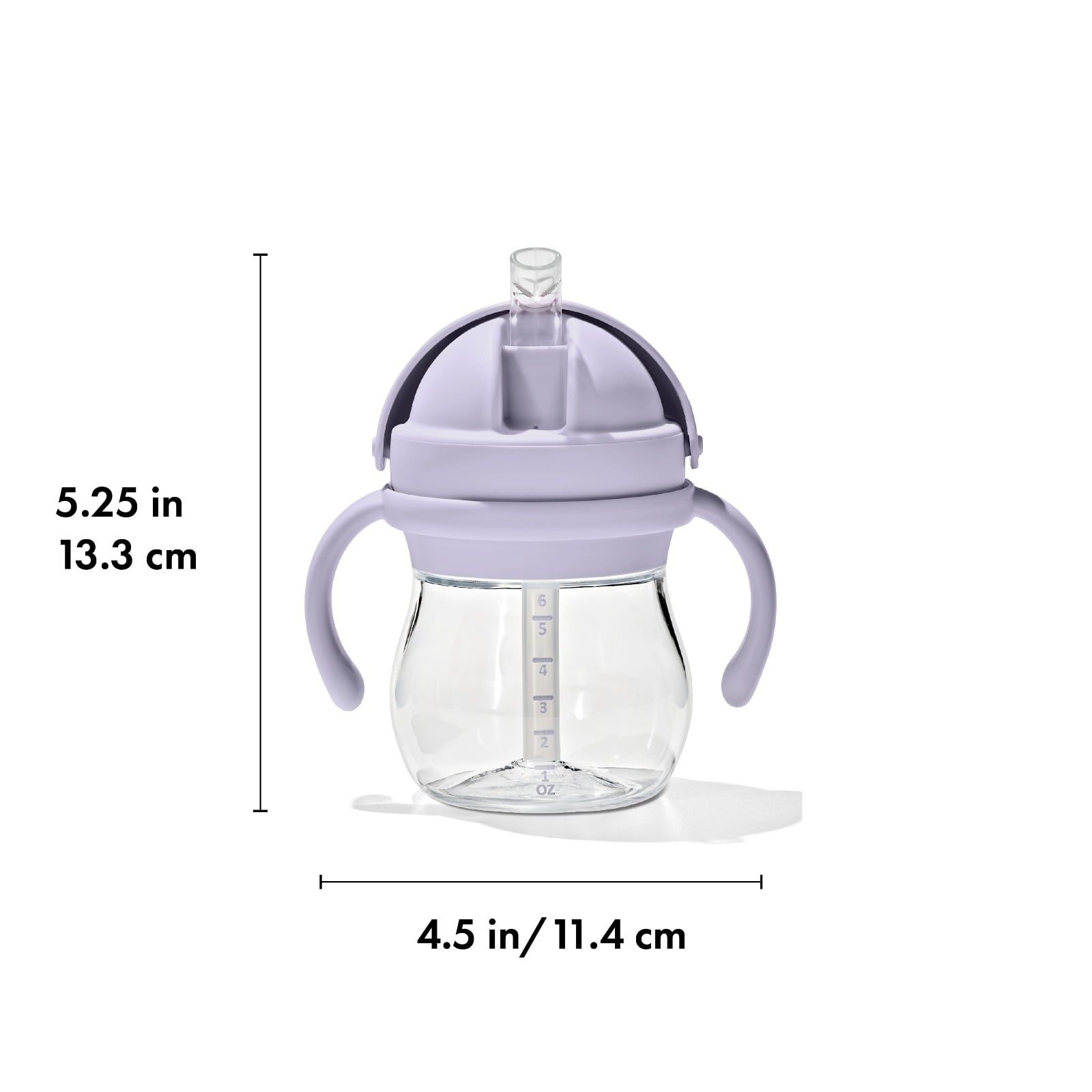 Transitions Straw Cup With Removable Handles - 6 Oz specifications tab image two