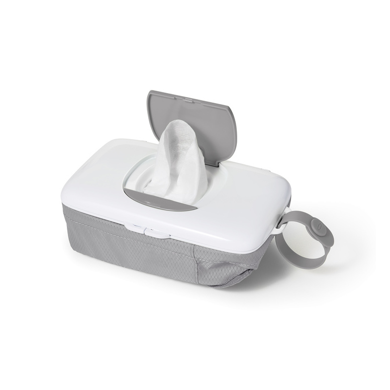 On-the-Go Wipes Dispenser with Diaper Pouch