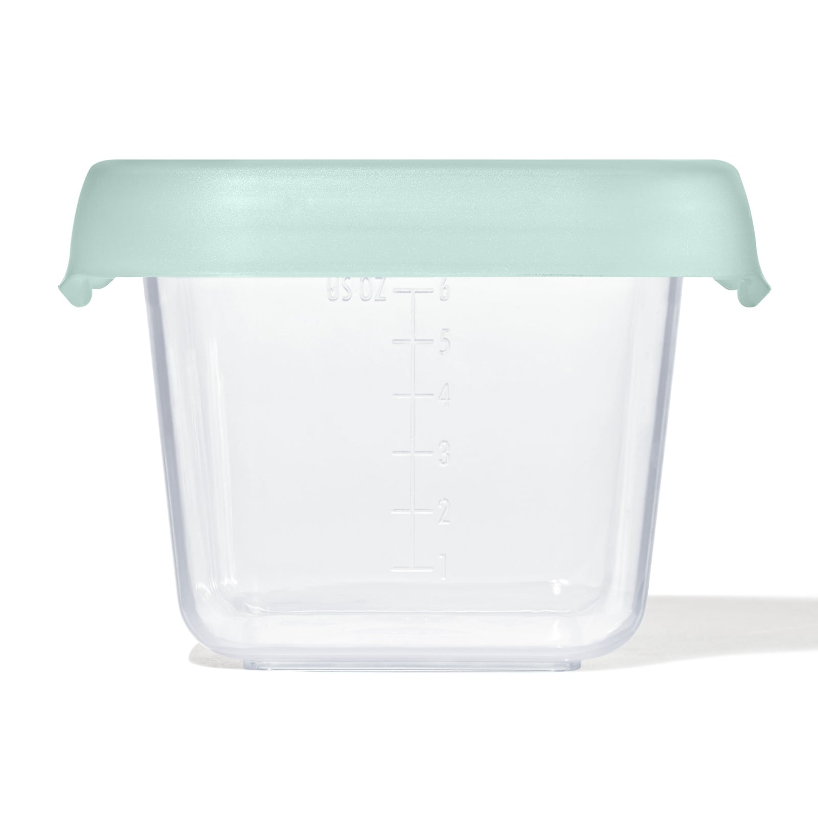 Baby Blocks Food Storage Containers (6 oz) - Opal specifications tab image one