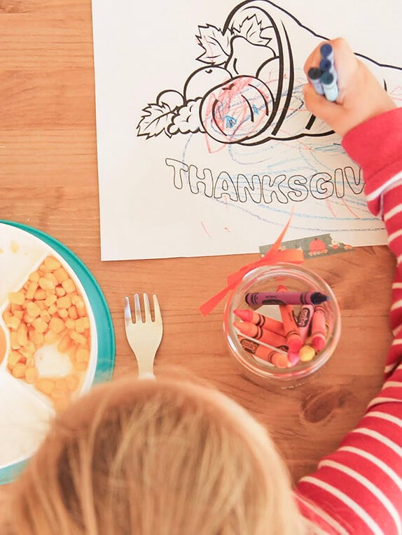 How to Make the Kids’ Table at Thanksgiving Actually Kid-Friendly
