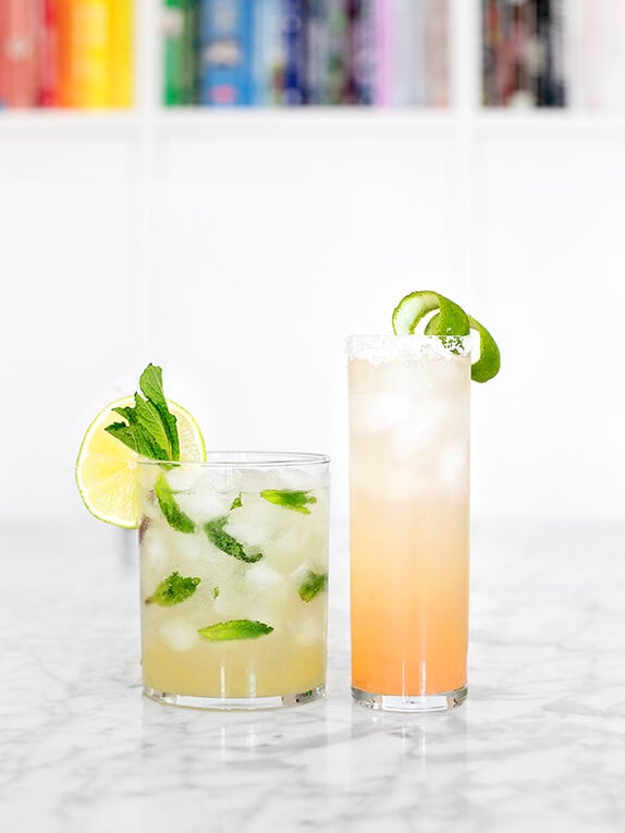 Simple Citrus Summer Cocktails with the Faux Martha