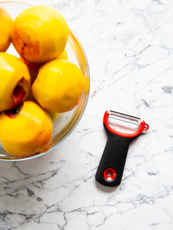 How to Use Your Serrated Peeler, From Peach Pie to Peeling Tomatoes